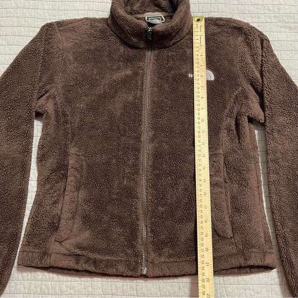 The North Face Women's Brown Full Zip Fleece Jacket Size Medium - Picture 6 of 10